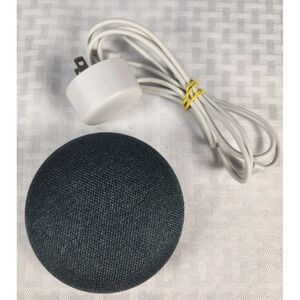 Google Home Nest Mini, Charcoal Gray, Model H0A, 1st Generation